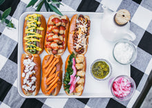 Load image into Gallery viewer, Organic Grass-Fed Uncured Beef Hot Dogs (6 Packages)